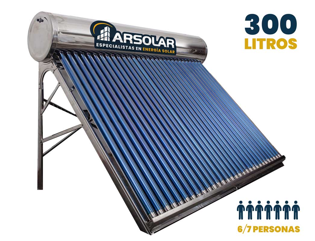 Termotanque Solar de 300L
