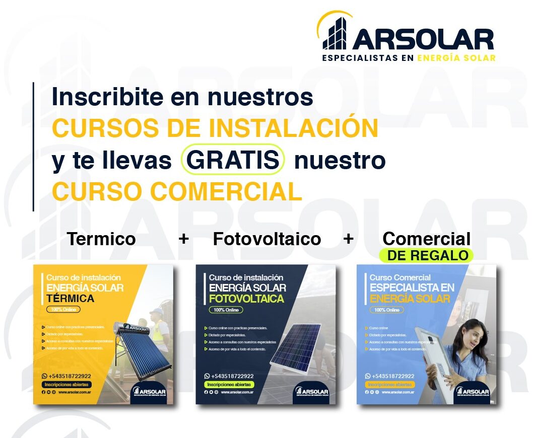 1º Cursos de Energia Solar