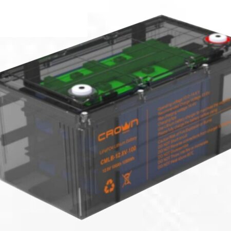 CONSULTARBateria Litio LiFePO4 2,56kWh 12,8v 200Ah Monobloque CROWN (CMLB-12.8V-200)