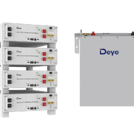 INGRESO MARZOBateria Litio LiFePO4 Rack 5,1kWh 51,2v 100Ah c/ Con y Prot DEYE (SE-G5.1Pro-B)
