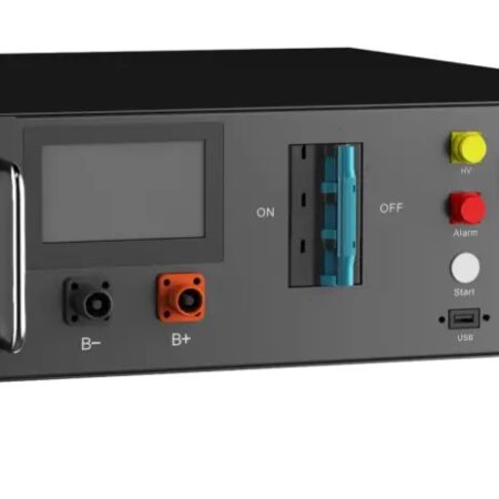 A PEDIDOControlador Bateria HV Rack 5,1kWh p/ 5 a 17mod 1000v 100A DEYE (BOS-W-PDU-2)