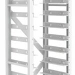 Rack para BL-H5K1-DE-R hasta 12 Baterias y un Controlador DEYE (3U-Hrack)