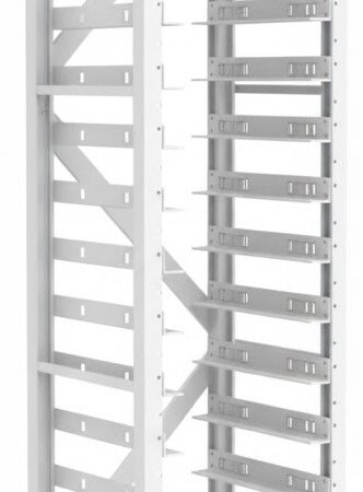Rack para BL-H5K1-DE-R hasta 12 Baterias y un Controlador DEYE (3U-Hrack)