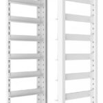 Rack para BL-H5K1-DE-R hasta 8 Baterias y un Controlador DEYE (3U-Lrack)