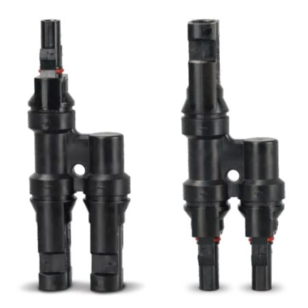 Conector T 2 a 1 MC4 MyH 30A 1000VCC ETEK (PV-EKB2)