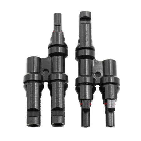 Conector T 2 a 1 MC4 MyH 30A 1000VCC PNTECH (PV004-T2)