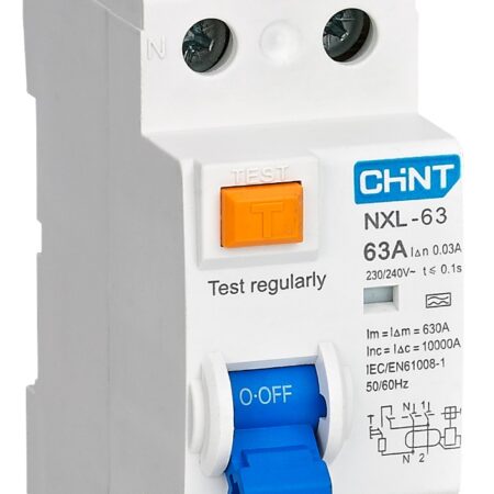Diferencial DIN 2x40A 30mA CHINT (NXL-63 1P+N 40A 30mA)