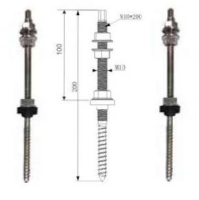 INGRESO FEBPerno para techo de chapa p/ Coplanar BELENUS (HASTE)