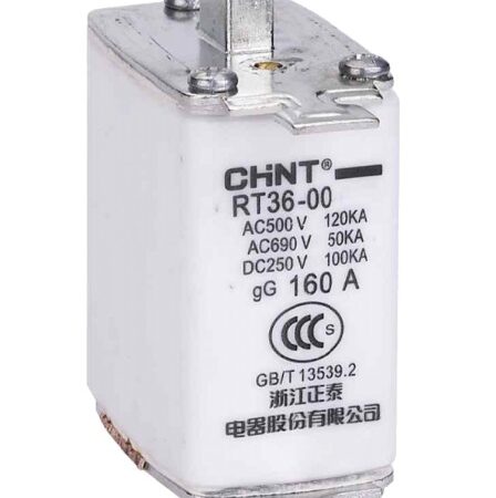 Fusible NH 160A 250VDC tipo 00 CHINT (RT36-00 160A gG)