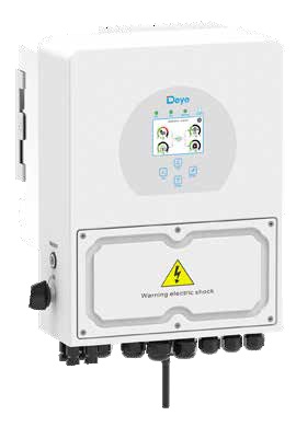 OFERTA (KIT c/BATERIAS)Inversor Hibrido 3kW 1MPPT 24v Mono c/CT y WiFi DEYE (SUN-3K-SG04LP1-24-EU)