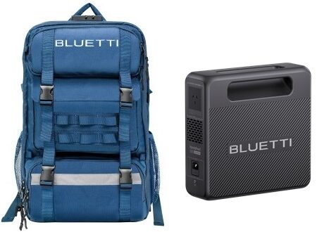 Inversor y Bateria c/ Mochila 300W / 268Wh LFP BLUETTI (Handsfree 1)