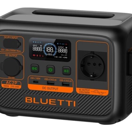 INGRESO MARZOInversor y Bateria transportable 300W / 230Wh LFP BLUETTI (AC2P)