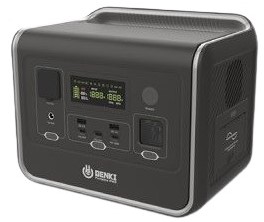 INGRESO MARInversor y Bateria transportable 800W / 512Wh LFP NEGRO GENKI (GK-800W)