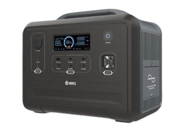 Inversor y Bateria transportable 1200W / 960Wh LFP NEGRO GENKI (GK-1200W)