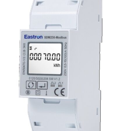 Meter directo Monofasico 100A EASTRON (SDM230 Modb V1 (100A))