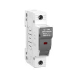 Porta Fusible 10x38 c/Fus 25A 1000VDC ETEK (EKF1-10PV-10+EKFL10D1025)