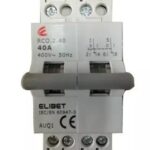 Selectora Din 2x40A ELIBET (RCO2.40)