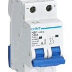 Termomagnetica Din 2x25A 500VDC CHINT (NB1-63DC 2P C25A DC)