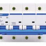 Termomagnetica Din CA 4x80A D 10kA CHINT (NXB-125 4P D80 10kA)