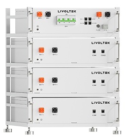 Bateria Litio LiFePO4 HV Rack 15kWh 5,1x3 153,6v 100Ah LIVOLTEK (BHF-G15) 1 Batería de litio 15kwh Livoltek