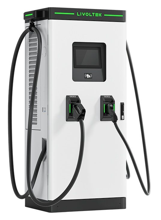 Cargador DC Auto Electrico 120kW 2xCCS2 LIVOLTEK (MF DC 120kW) 1 Cargador auto eléctrico 120kW Livoltek