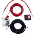 Kit cables RV5 2 +/- 1,5m y 5m, 2 Secc 150A y 60A y Fus 60A BLUETTI (cable pack)