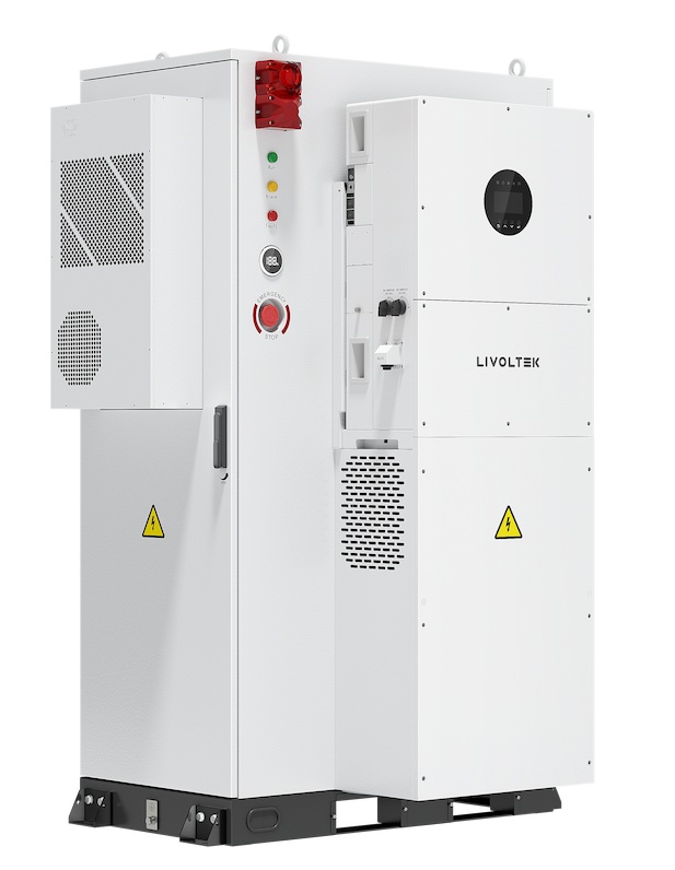 SAE HIB+BAT Cabin IP54 60kW/120kWh + AA + DyE INC. LIVOLTEK (BES-H60X120) 1 Almacenamiento de energía industrial 120kwh Livoltek