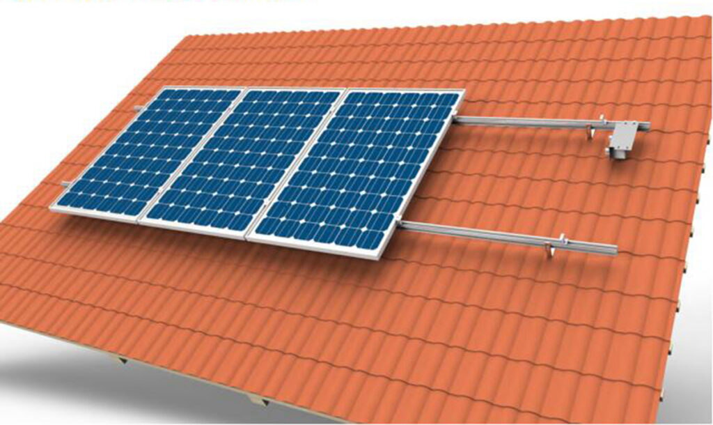Ganchos para teja Chiko de estructura para paneles solares