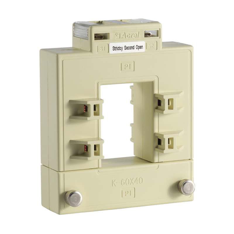 Transformador de Corriente de Núcleo Abierto Acrel AKH-0.66/K (600/5 a 3000/5 A) 2 Transformador de corriente de núcleo abierto Acrel AKH-0.66/K (vista frontal)