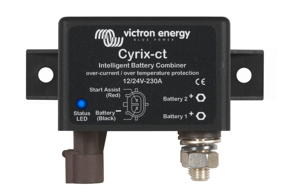 Combinador de Baterías Victron Cyrix-ct 12/24 V 230 A, imagen oficial