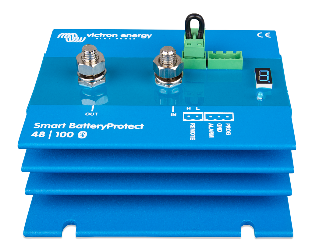 Protector de Baterías Victron Smart BatteryProtect 48 V 100 A, imagen oficial