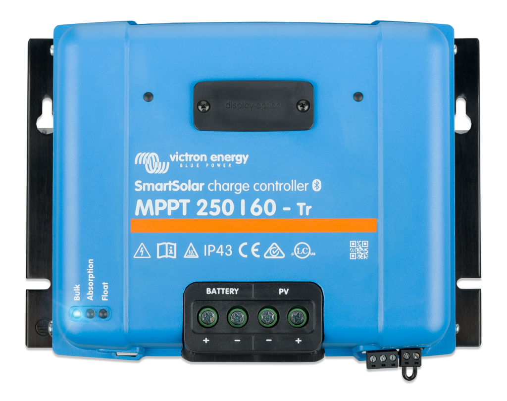 Regulador de carga Victron SmartSolar MPPT 250/60-Tr, vista frontal
