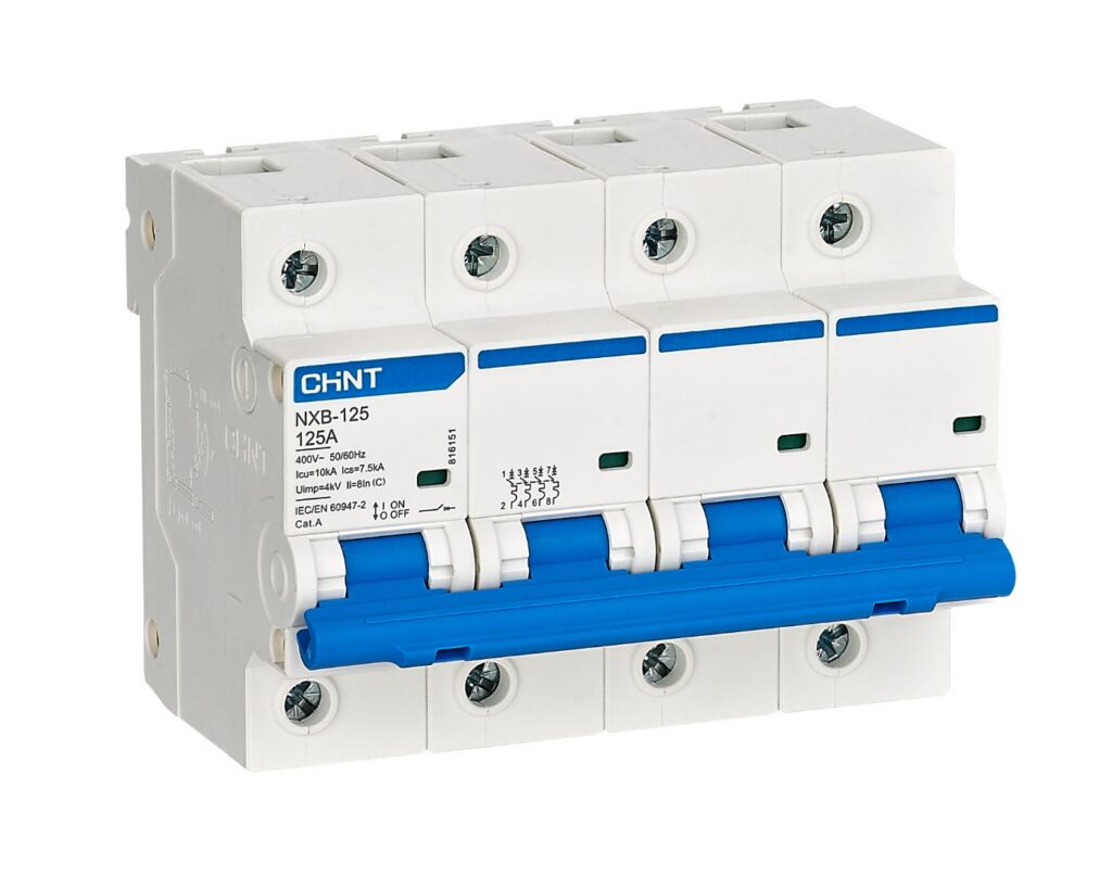 Interruptor termomagnético Chint NXB-125 4P curva C