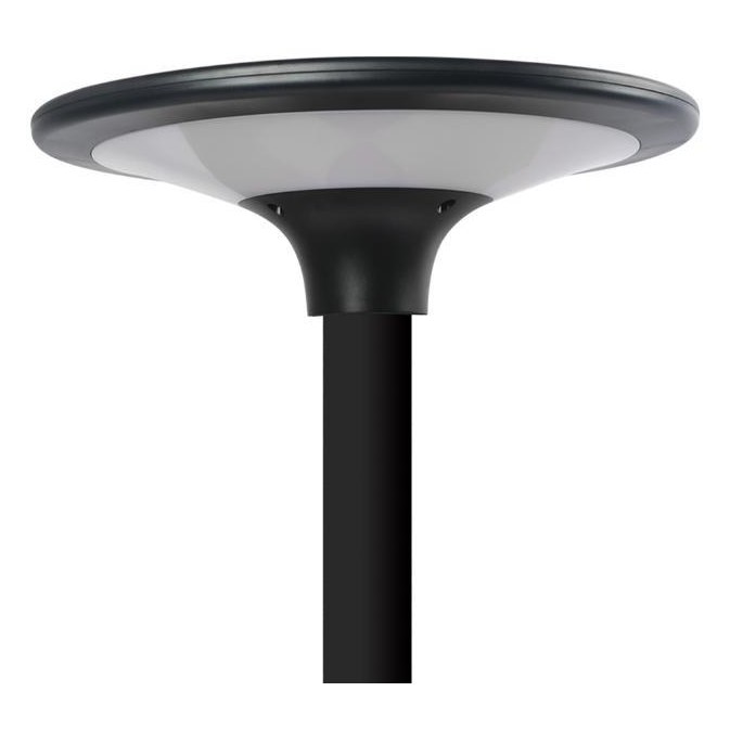 Farola solar LED 2.300 lm 360° para poste recto | ARSOLAR