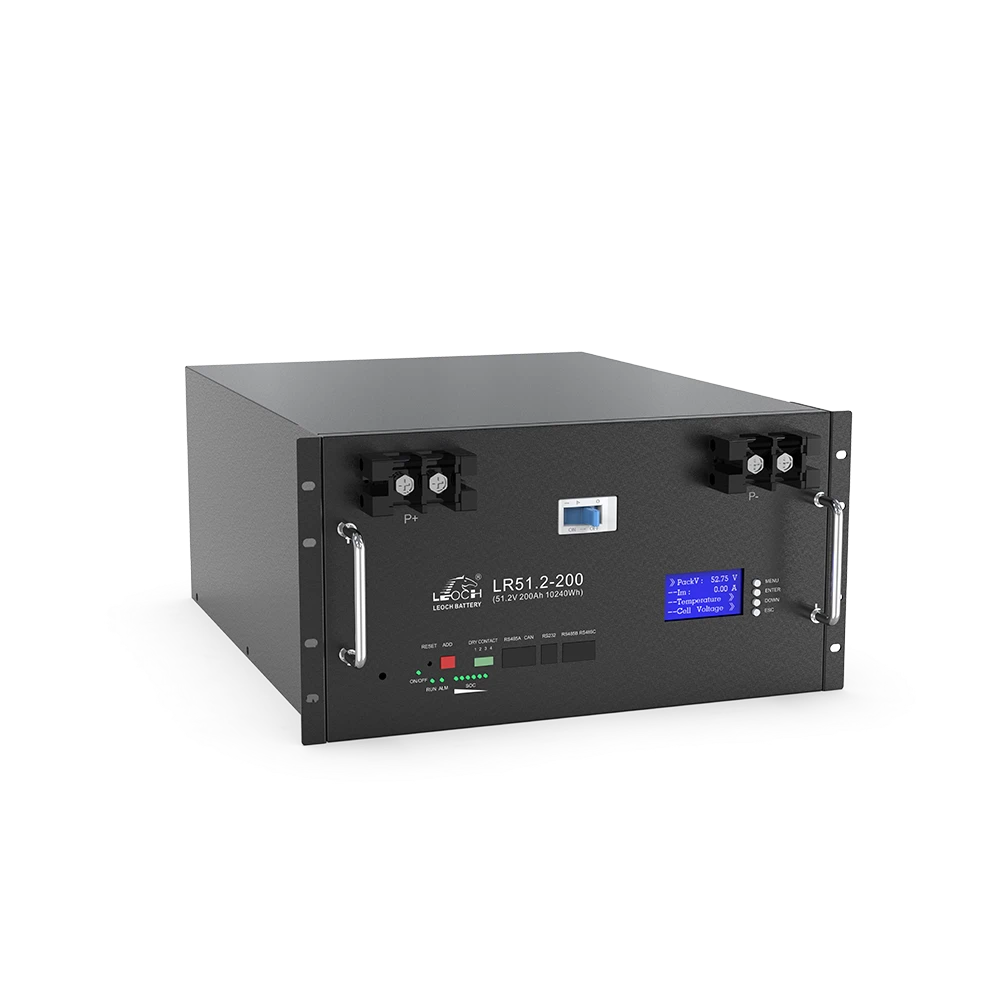 Batería de litio Leoch LR para rack